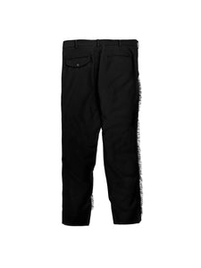 HOMME PLUS - MEN'S PANTS - SS25 - BLACK X BLACK